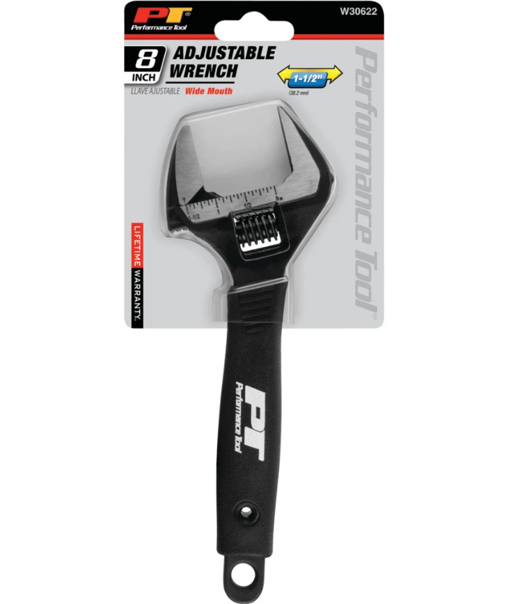 Performance Tool W30622 Adjustable Wrench