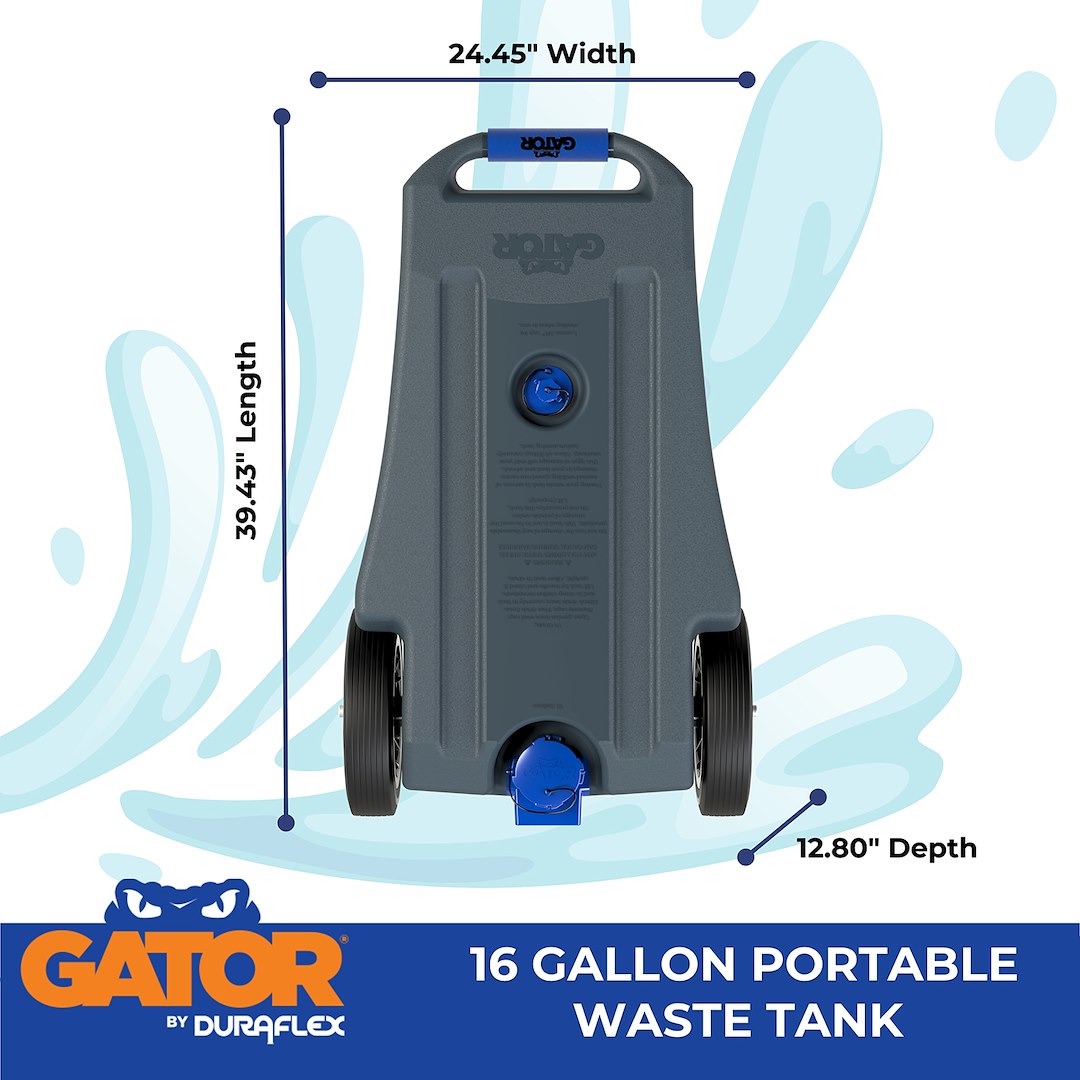 Duraflex 21901g Portable Waste Holding Tank - image 3