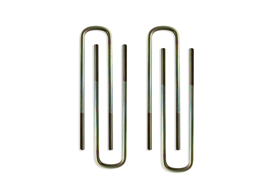 MaxTrac 903340 4-Inch Cast-Iron Leaf Spring Block Kit