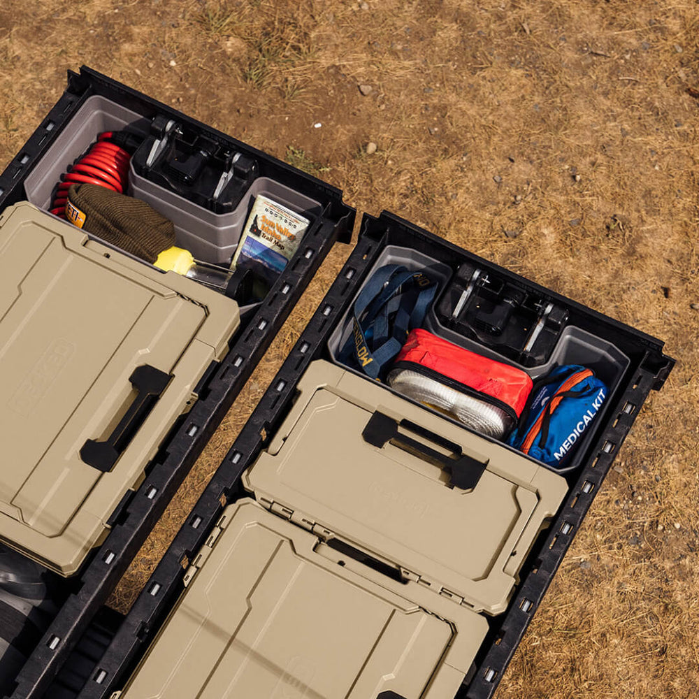 Decked A0080-DRAW-GRY Version X Drawerganizer Bin
