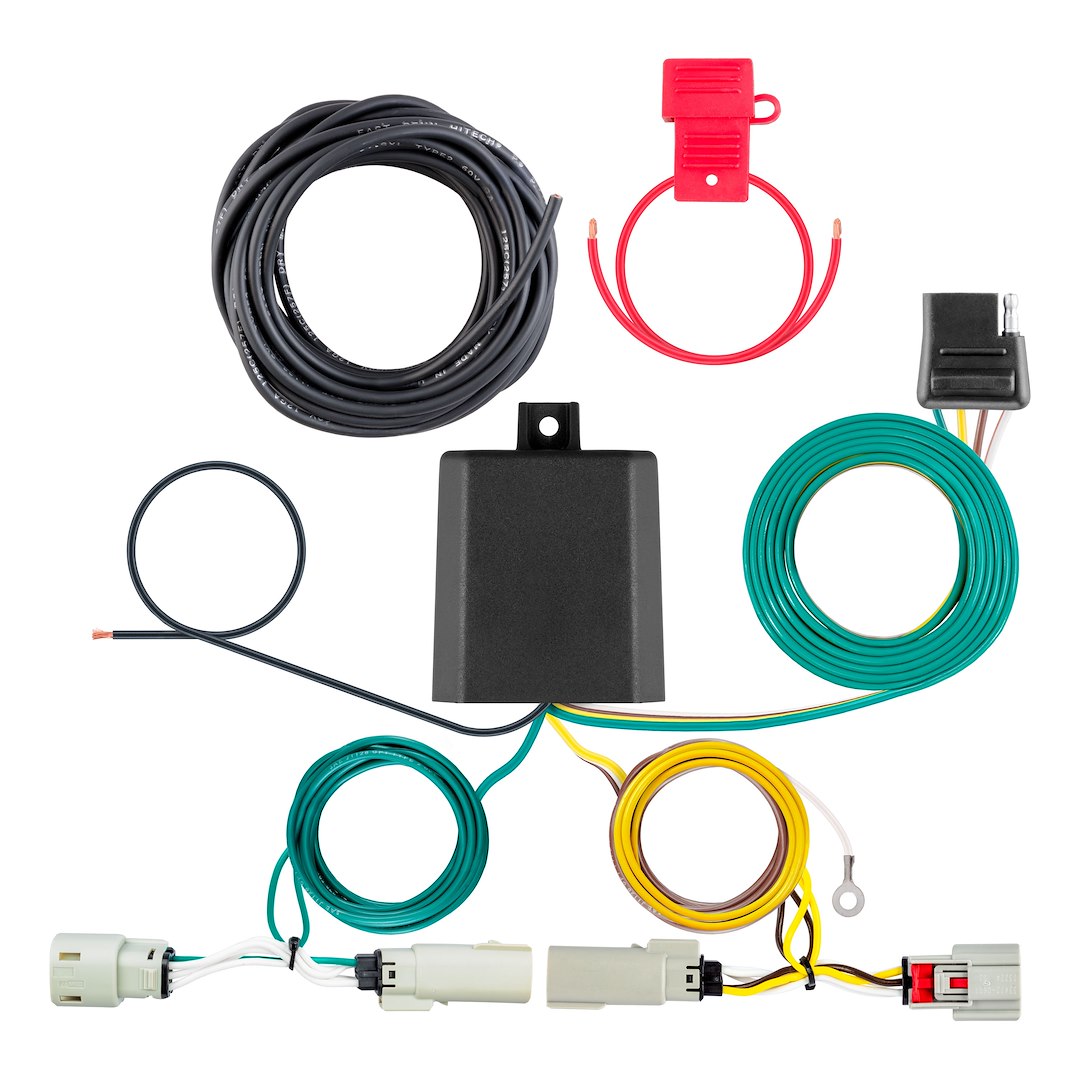 CURT 56567 4-Flat Vehicle-Specific Wiring Harness - image 1
