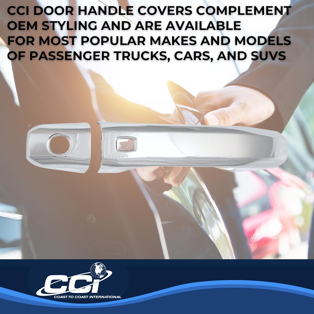 Coast To Coast DH68588S Chrome Truck Smart-Key Covers - image 5