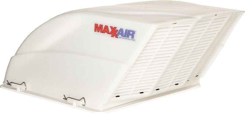 MaxxAir 00-955001 Fan/Mate RV Roof Vent Cover for 14" x 14" Vents – White