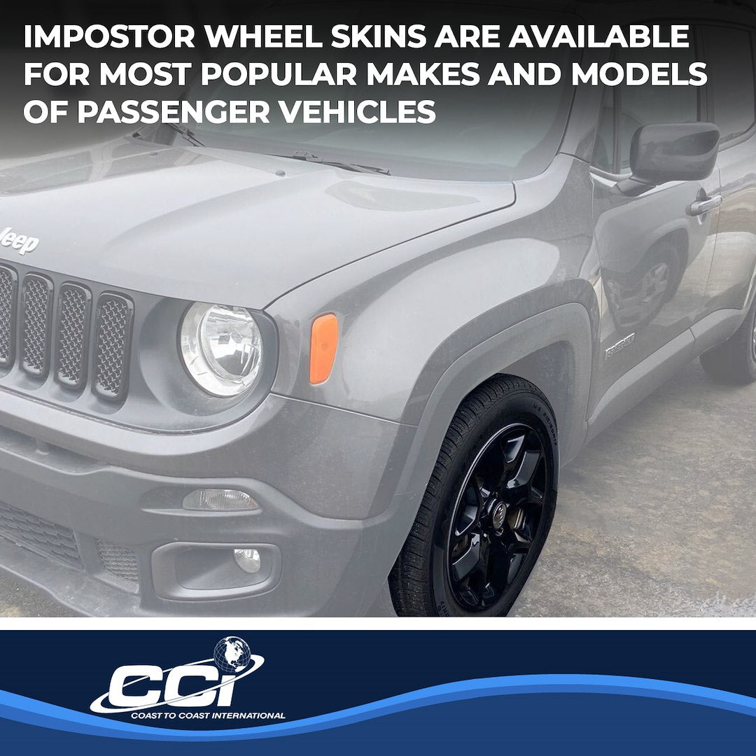 Coast To Coast IMP386BLK Black Renegade Impostor Wheel Skins - image 6