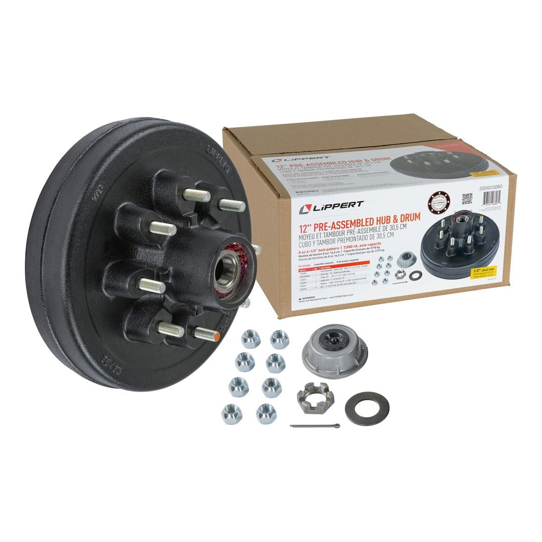 Lippert Components 2024013260 Trailer Brake Hub Assembly - image 1