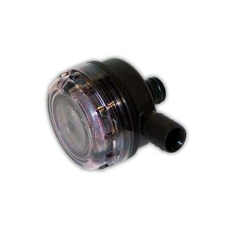 Flojet 01740012A Fresh-Water Pump Strainer - 1/2 in Hose Barb