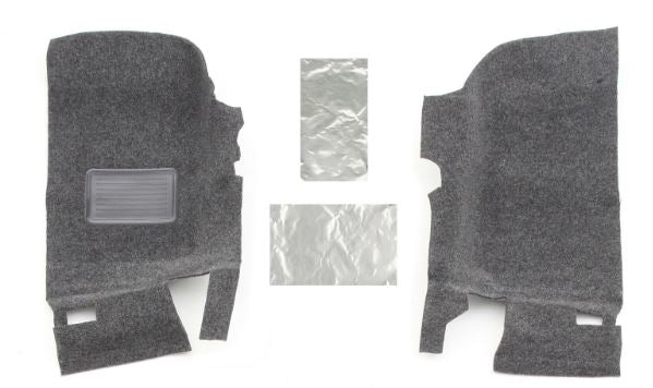 BedRug BRJL18F2 Dark Gray Direct-Fit Carpet - image 1