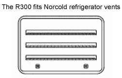 JCJ Enterprises R-300 Refrigerator Insect Screen