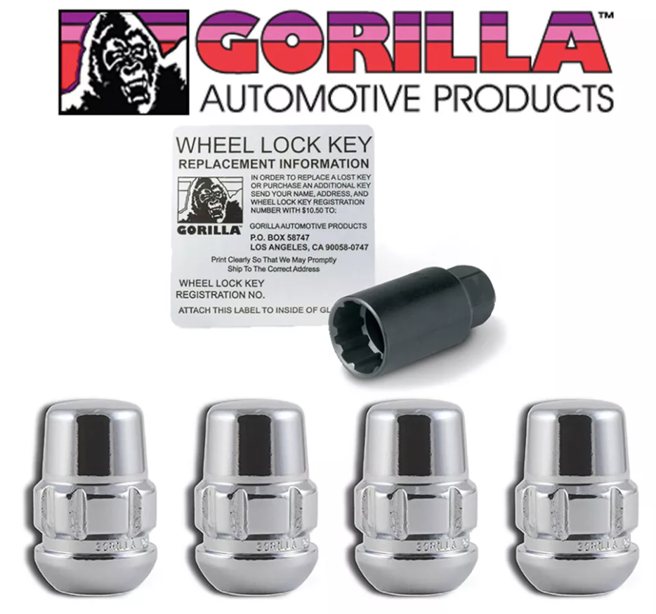 Gorilla 38431XL Honda Ball-Seat Wheel Lock, 1.38 Inch