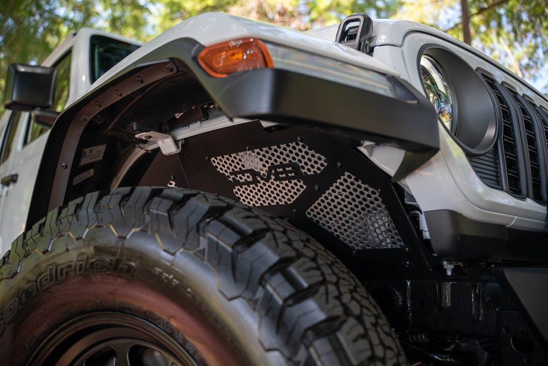 DV8 Offroad INFEND-06FB Jeep JL/JT Inner Fender