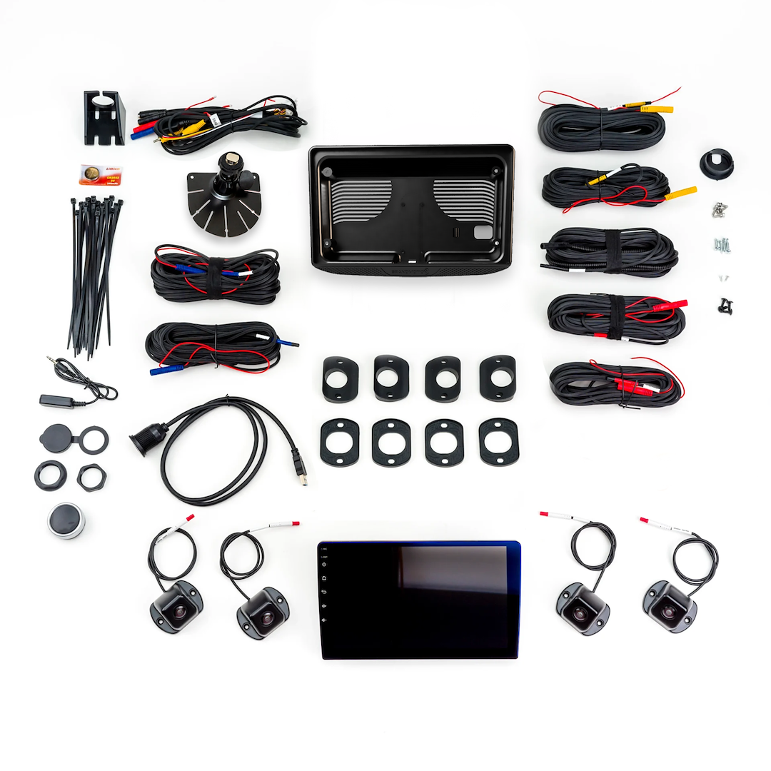 BrandMotion SurroundVUE™ 230 Degree Universal Rear Mount Backup Camera FLTW-3601 - image 1