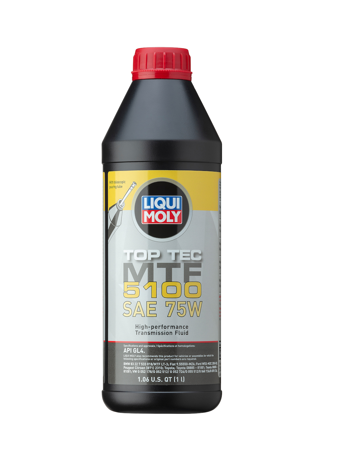 Liqui Moly 20352 Top Tec MTF 5100 SAE 75W Gear Oil