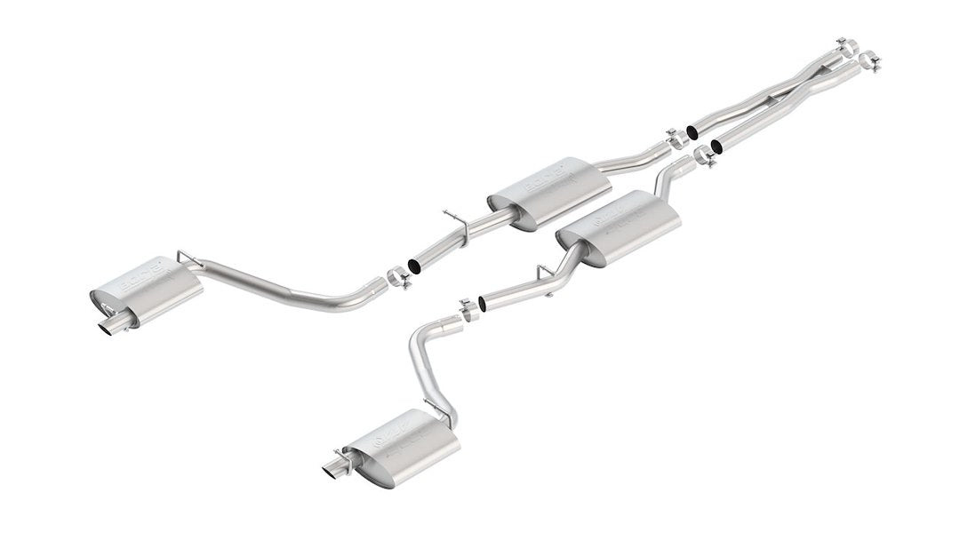 Borla ATAK ® Series Cat Back System Dual Dual Exhaust System Kit 140650 - image 1