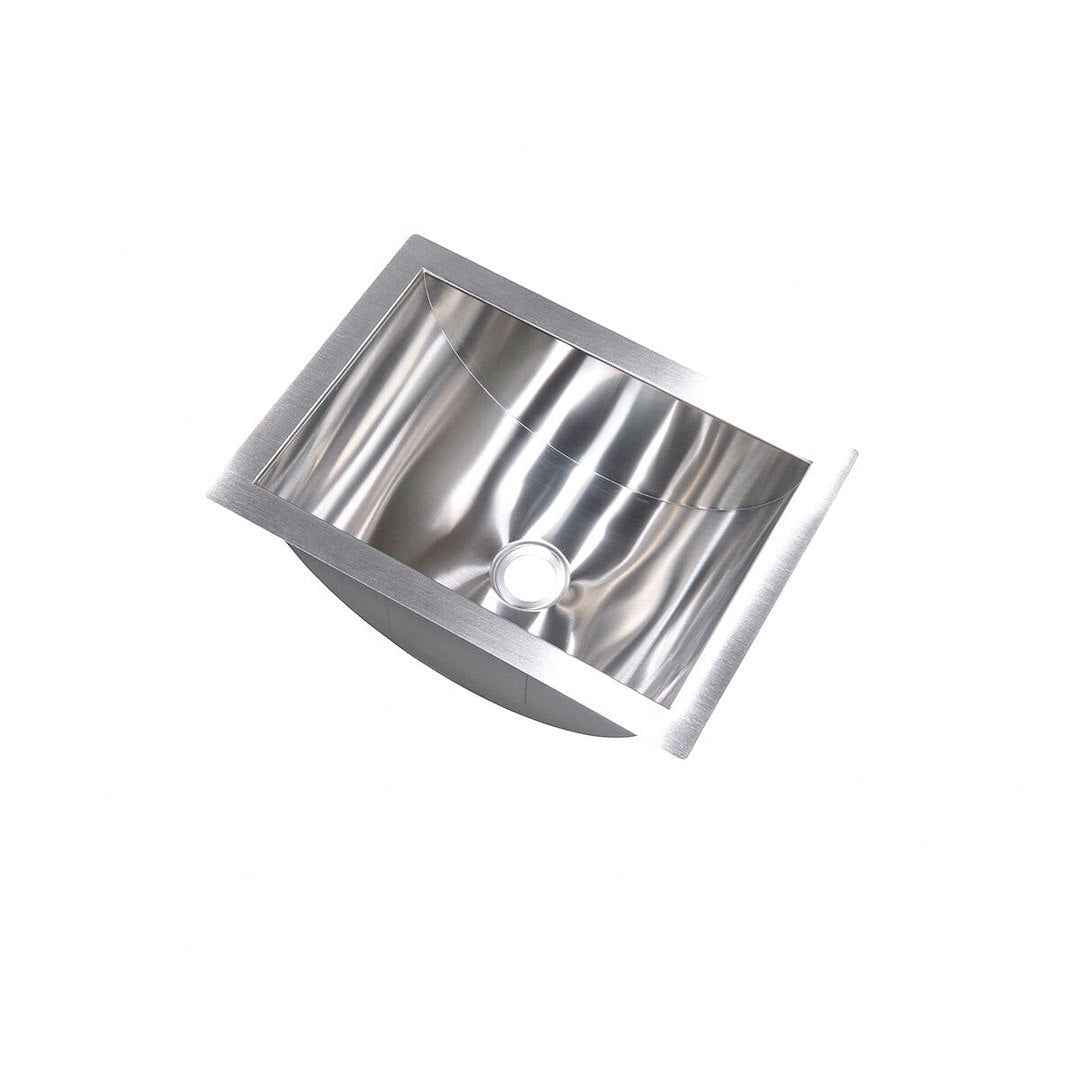 Lippert 426017 Single-Bowl Stainless Sink - 10 x 14 x 6 in