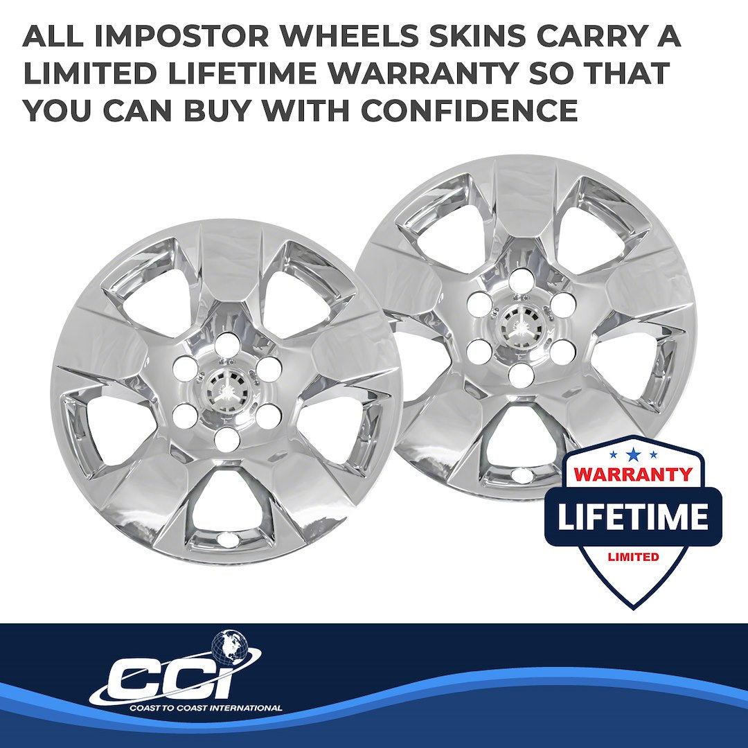 Coast To Coast IMP435X Chrome Ram 1500 Impostor Wheel Skins - image 3