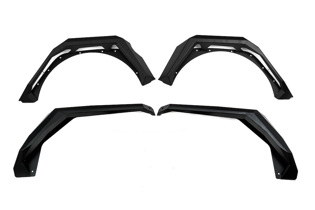DV8 Offroad FDJL-09 Armor Steel Flat Fender Flares