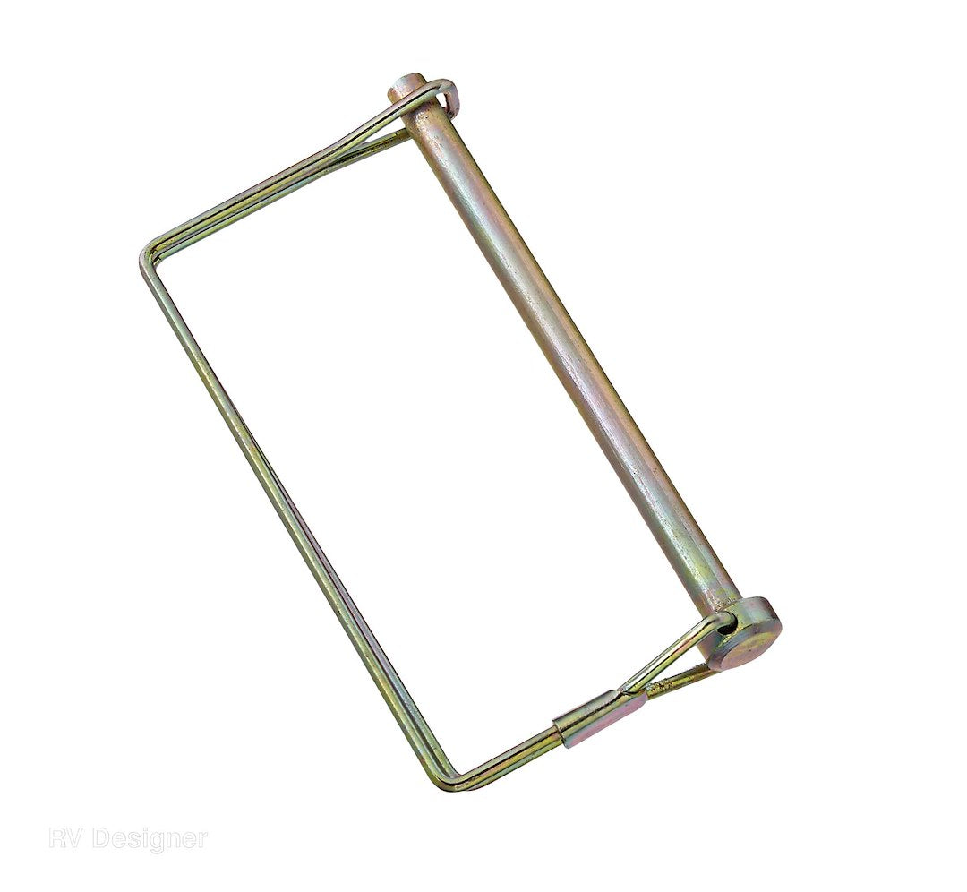 RV Designer Trailer Coupler Safety Pin Clip (H432)