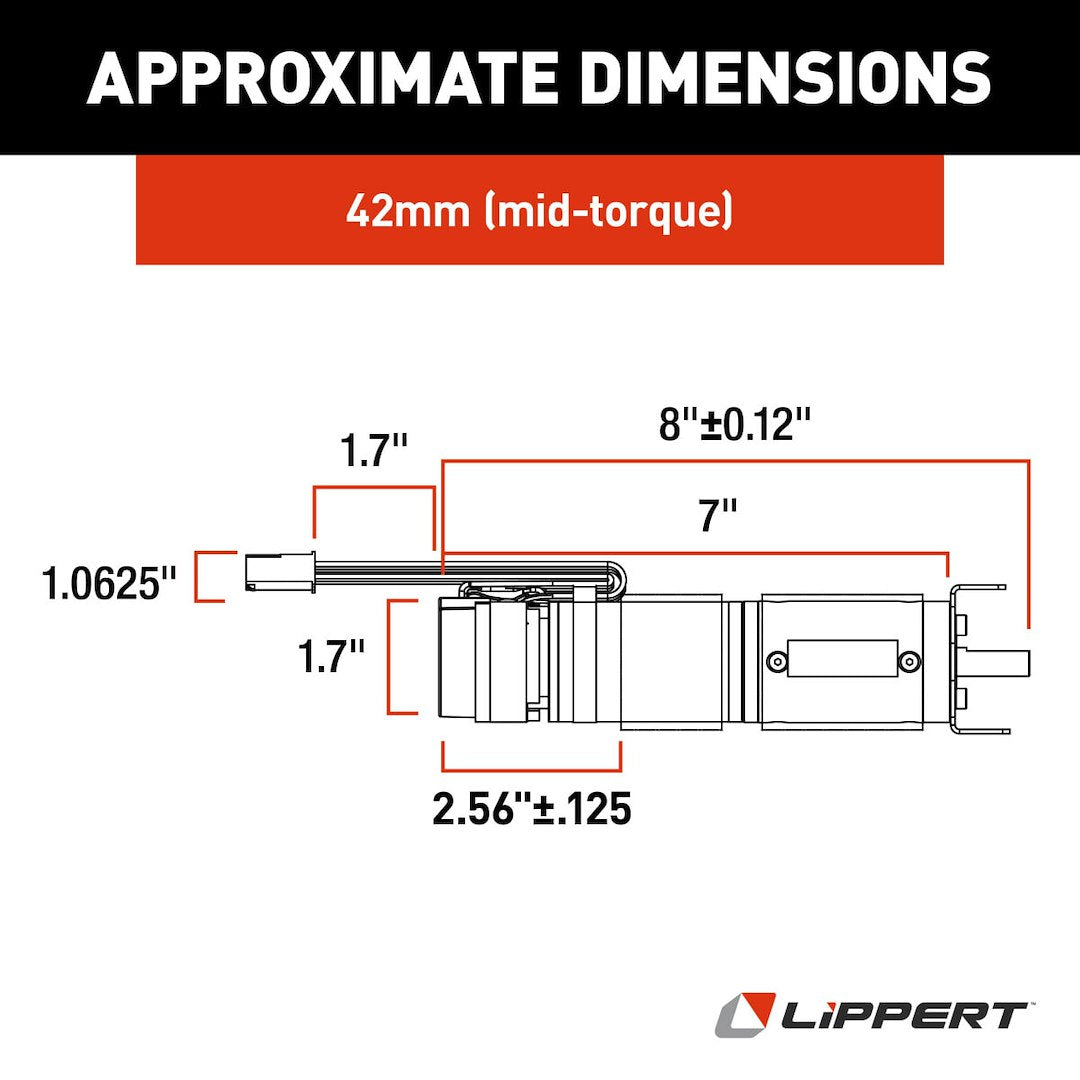 Lippert Components 364262 Slide Out Motor - image 4