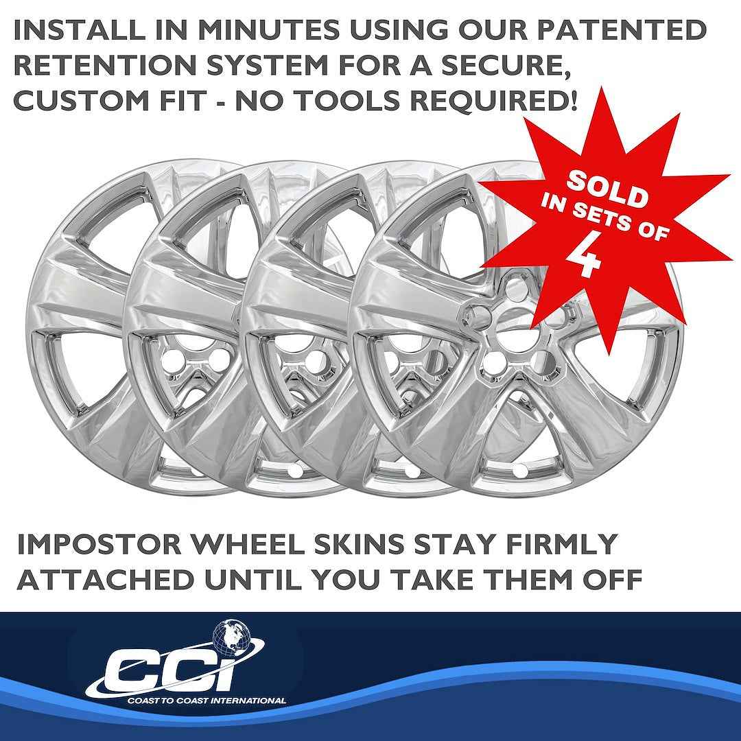 Coast To Coast IMP434X Chrome RAV4 XLE Impostor Wheel Skins