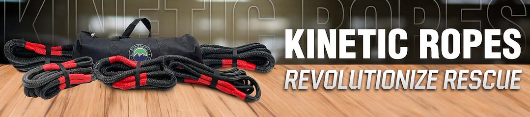 Overland Vehicle Systems 19009920 Brute Kinetic Recovery Rope