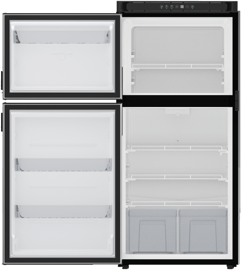Norcold 8.2 Cu Ft, 2-Door RV Refrigerator With Freezer 12V DC N8DCSSL