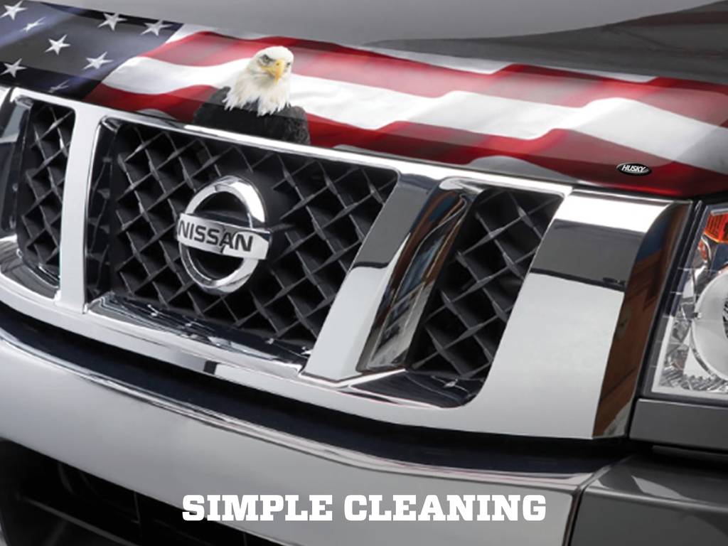Husky Liner 2818056 American Flag Bug Shield