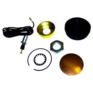 Crown Automotive 927416K Jeep Horn Button Kit, Black/Yellow - image 3