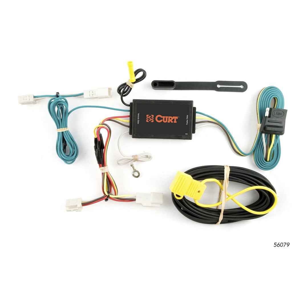 CURT 56079 Custom 4-Way Flat Wiring - Toyota Camry/Toyota Venza
