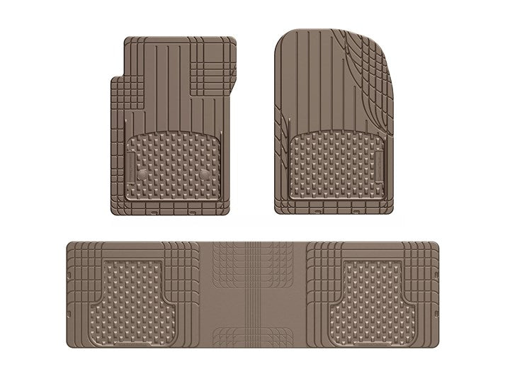 Weathertech (USA) 11AVMOTHST Trim-to-Fit Floor Mats - 3 Piece, Tan