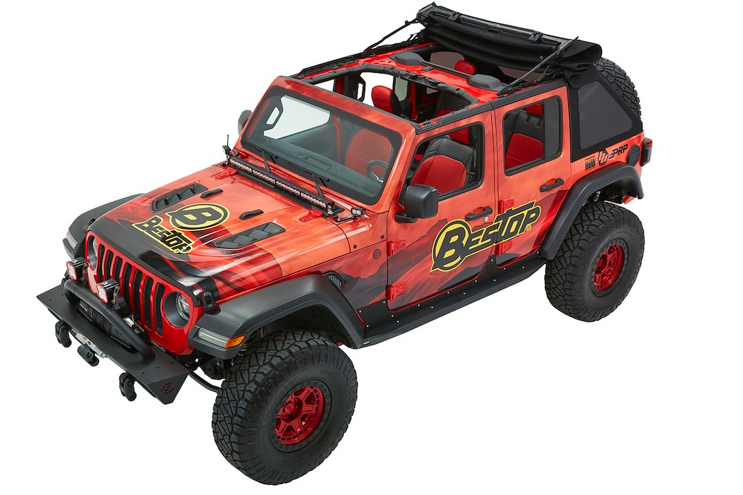 Bestop 50926-01 JL Trektop Ultra Hardware - image 3