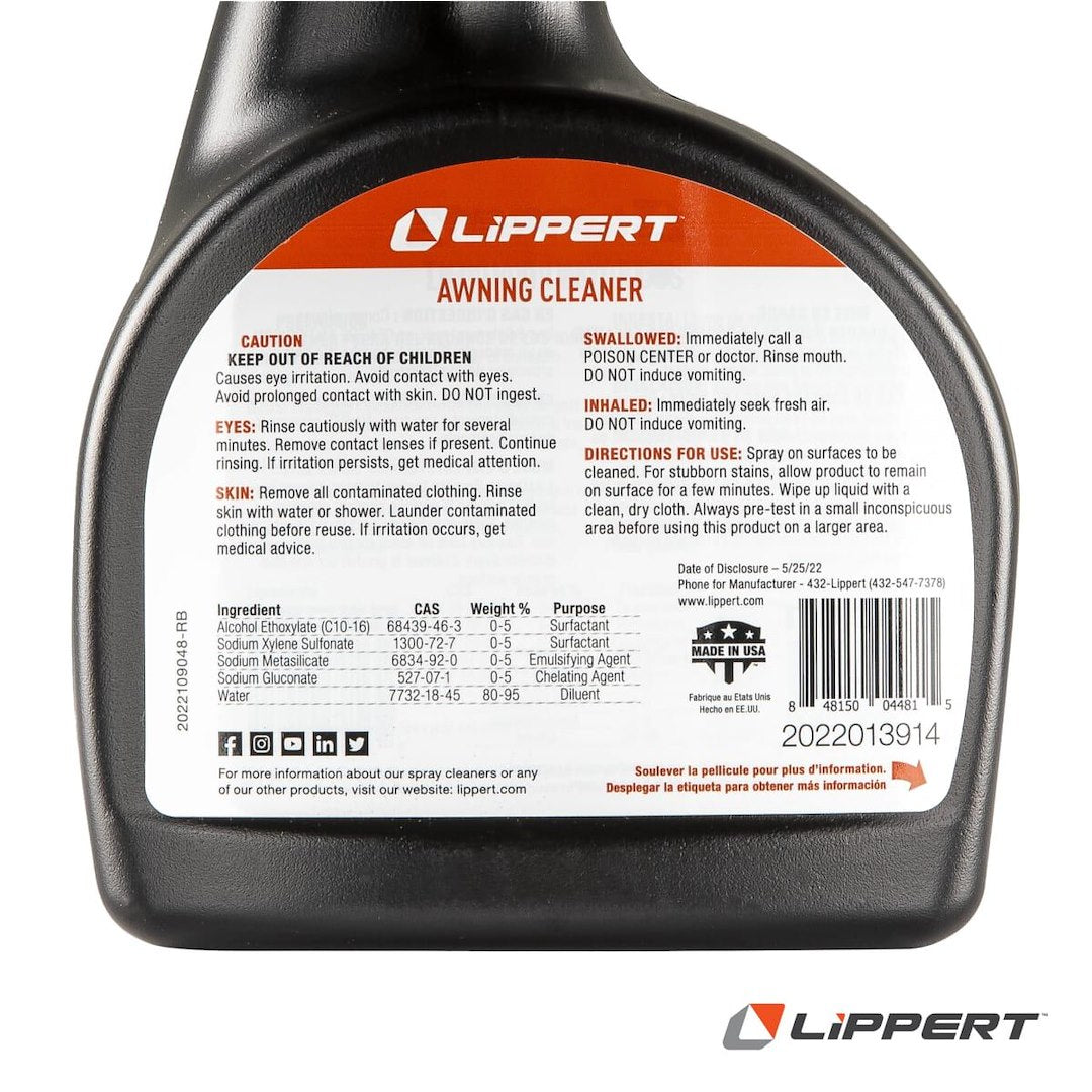Lippert Components Awning Cleaner (2022013914) – Unit Size: 32 Ounce
