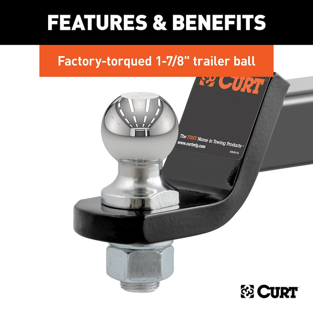 Curt 45034 Trailer Hitch Ball Mount - image 5