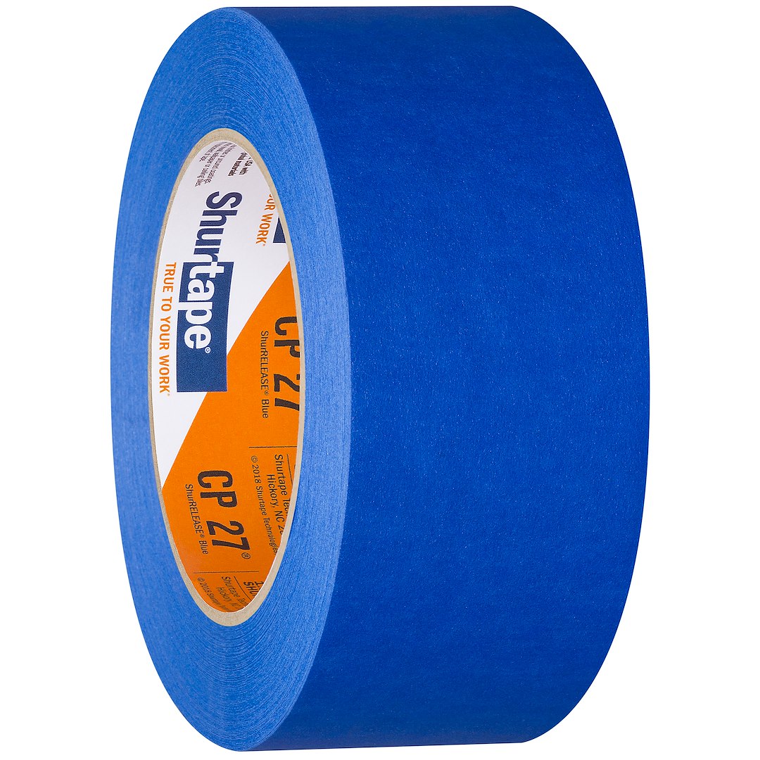 Shurtape 202880 CP 027 Blue Masking Tape, 24 Rolls