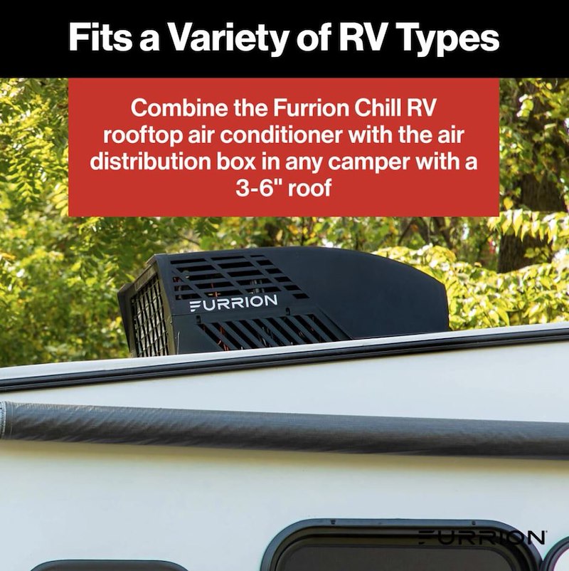 FACT12CA2-PS-AM Furrion Chill RV Air Conditioner Ceiling Assembly