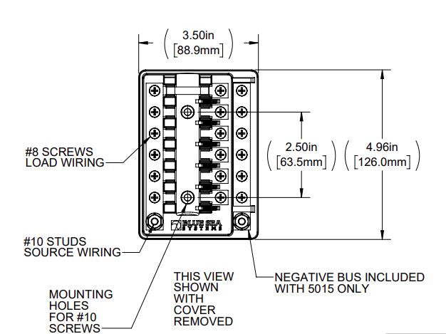 Blue Sea 5018-Bss Fuse Block - image 2