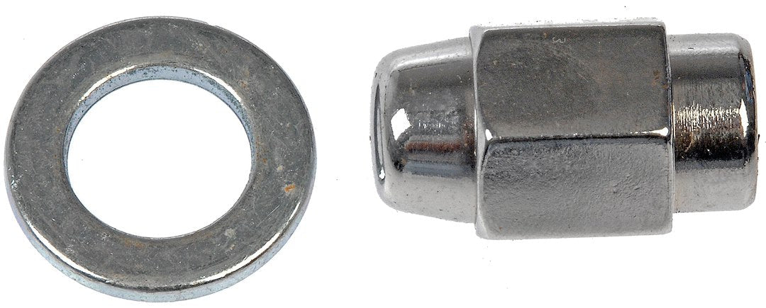 Dorman 611-104.1 M12-1.5 Chrome Flange-Seat Acorn Nut - image 1