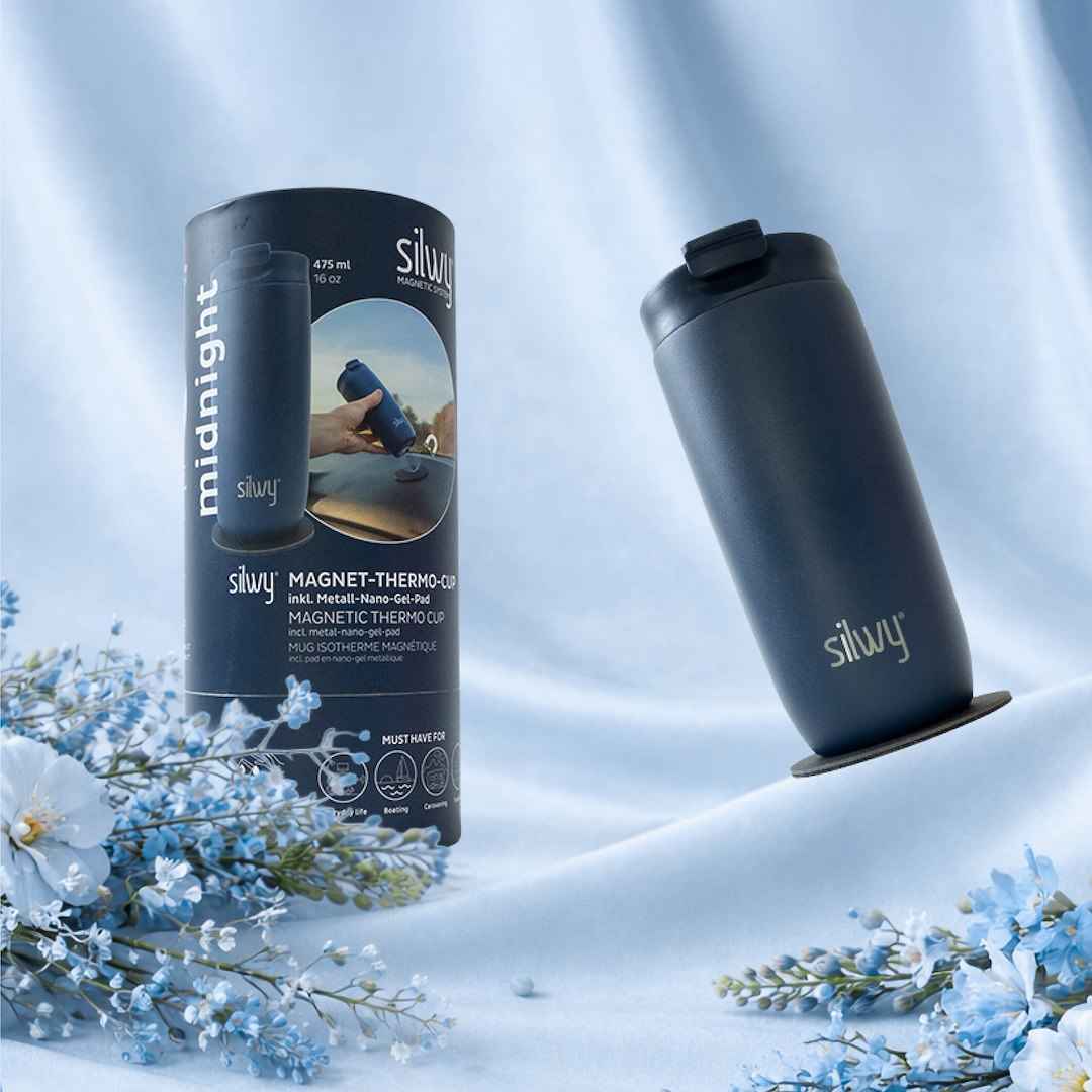 Silwy Magnetic Sy-Tc-Mi Magnetic Vacuum Travel Mug