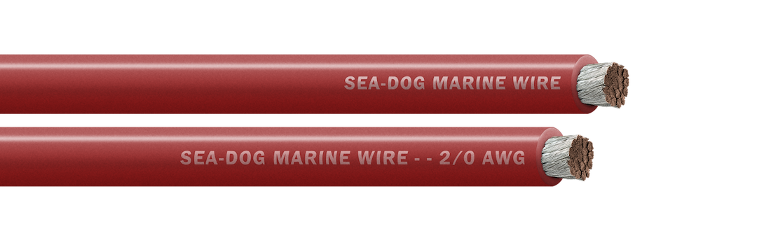 Sea Dog 8021021 Red 2/0 AWG Battery Cable, 50 ft