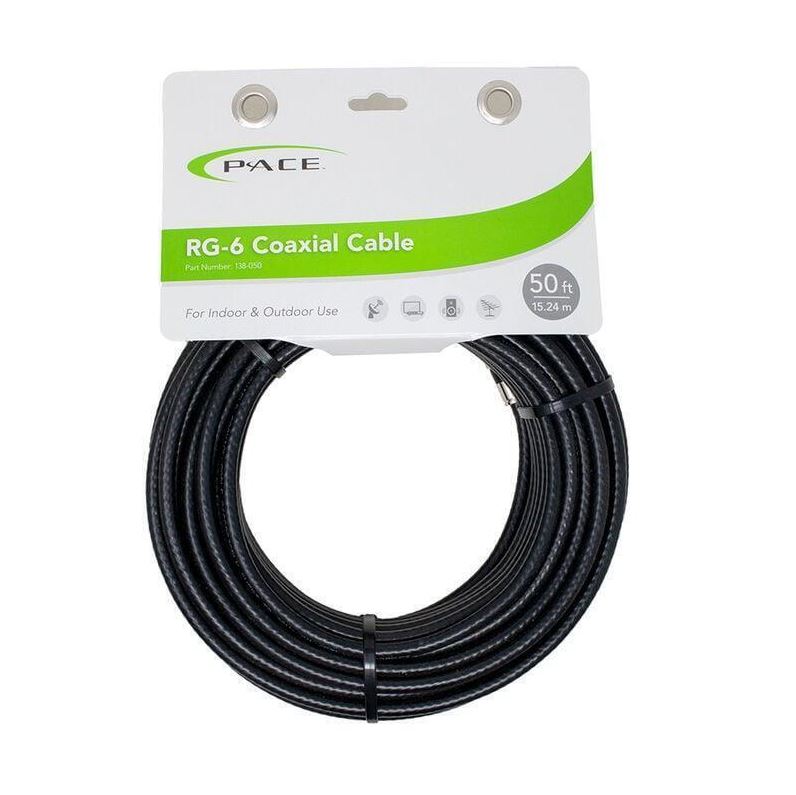 PACE INT'L Pace International Coaxial Cable (138050) – Length: 50 Feet