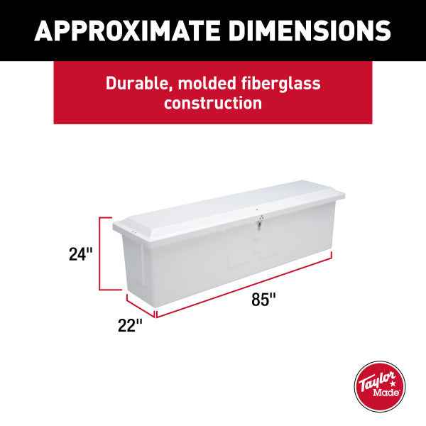 Taylor Made 83551 Dock Storage Box - 22 in