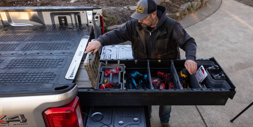 Decked XF6LF Drawer System for 2004–2014 F-150 8-Foot Beds