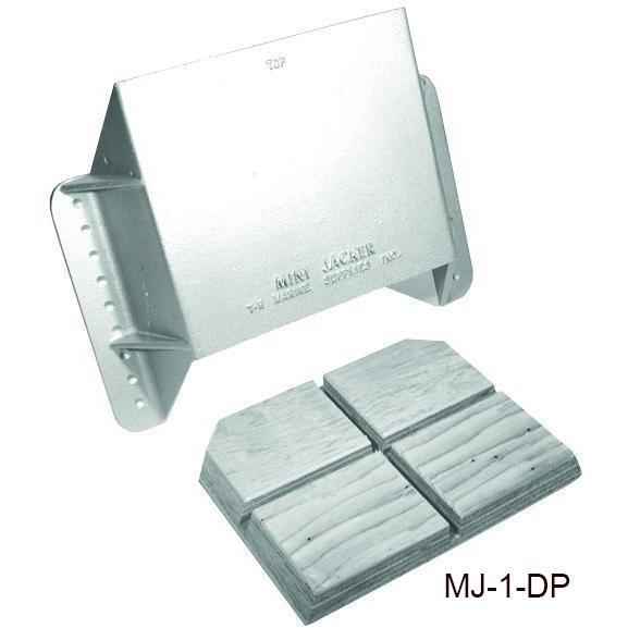 T-H Marine MJ-1-DP Small Outboard Jack Plate - 4 in Setback, 35 HP