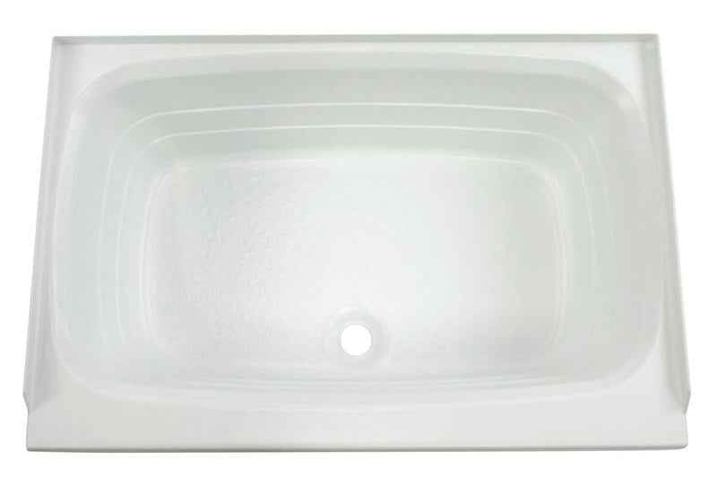 Lippert Better Bath 209648 24" x 36" RV Bathtub – Center Drain