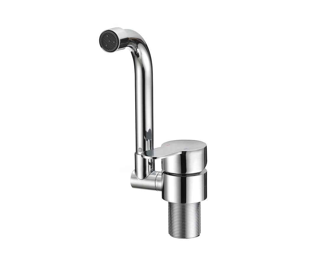 Dura Faucet DF-MK510H-CP Angular Kitchen Faucet - Chrome