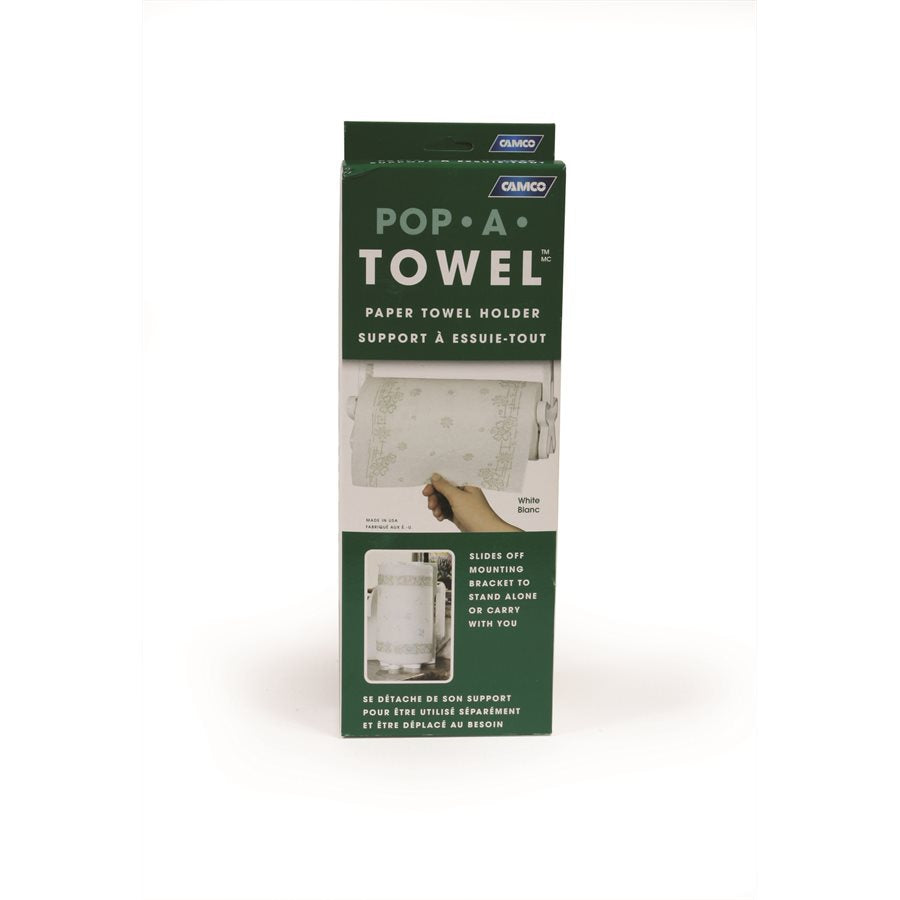 Camco Paper Towel Holder (57111) – Material: Plastic