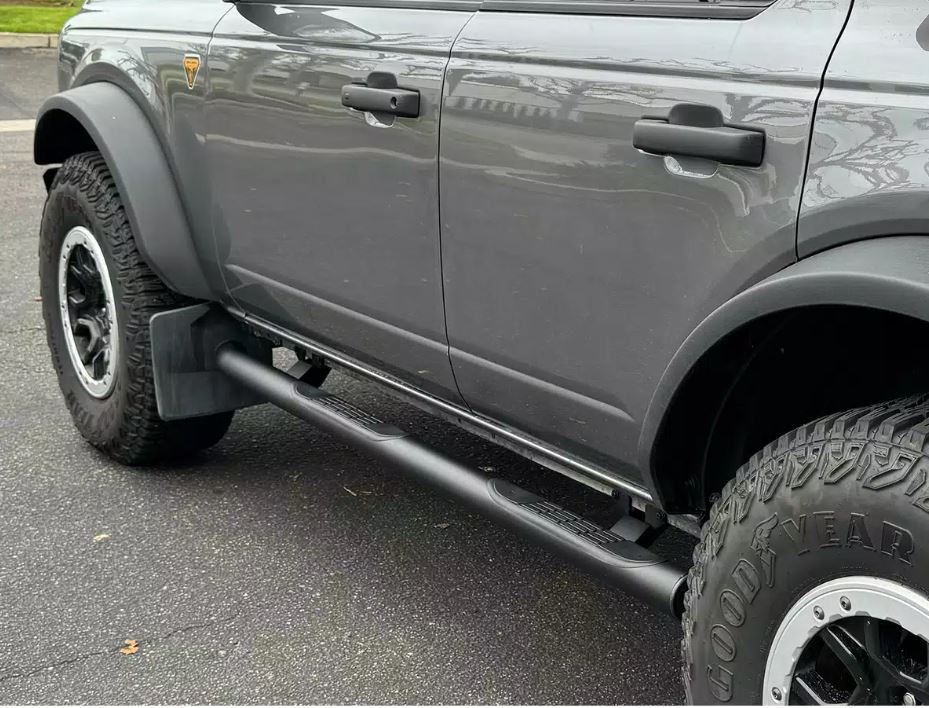 Go Rhino 4129T 4000 Series 3-Inch Round Nerf Bars