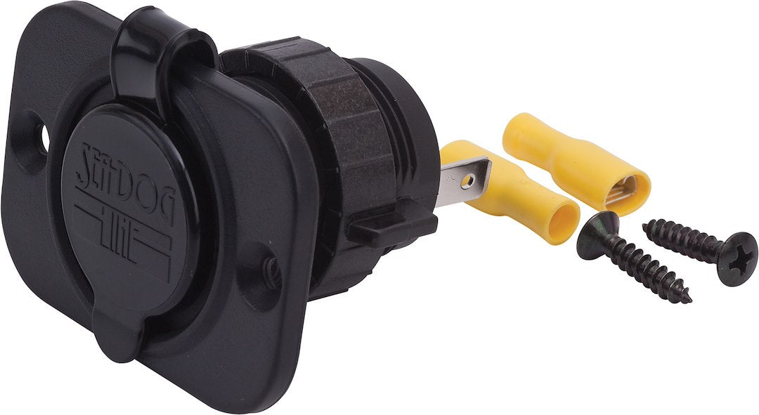 Sea Dog 426120-1 Deluxe Power Socket with Screws
