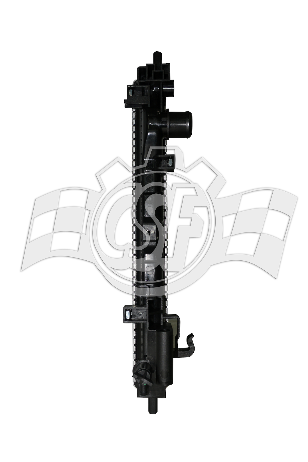 CSF 3908 Gray Crossflow Radiator with Dual Coolers - image 3