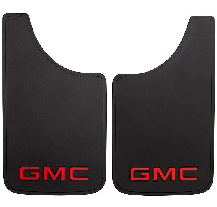 Plasticolor 000545R01 Easy-Fit GMC Mud Flaps, Set of 2