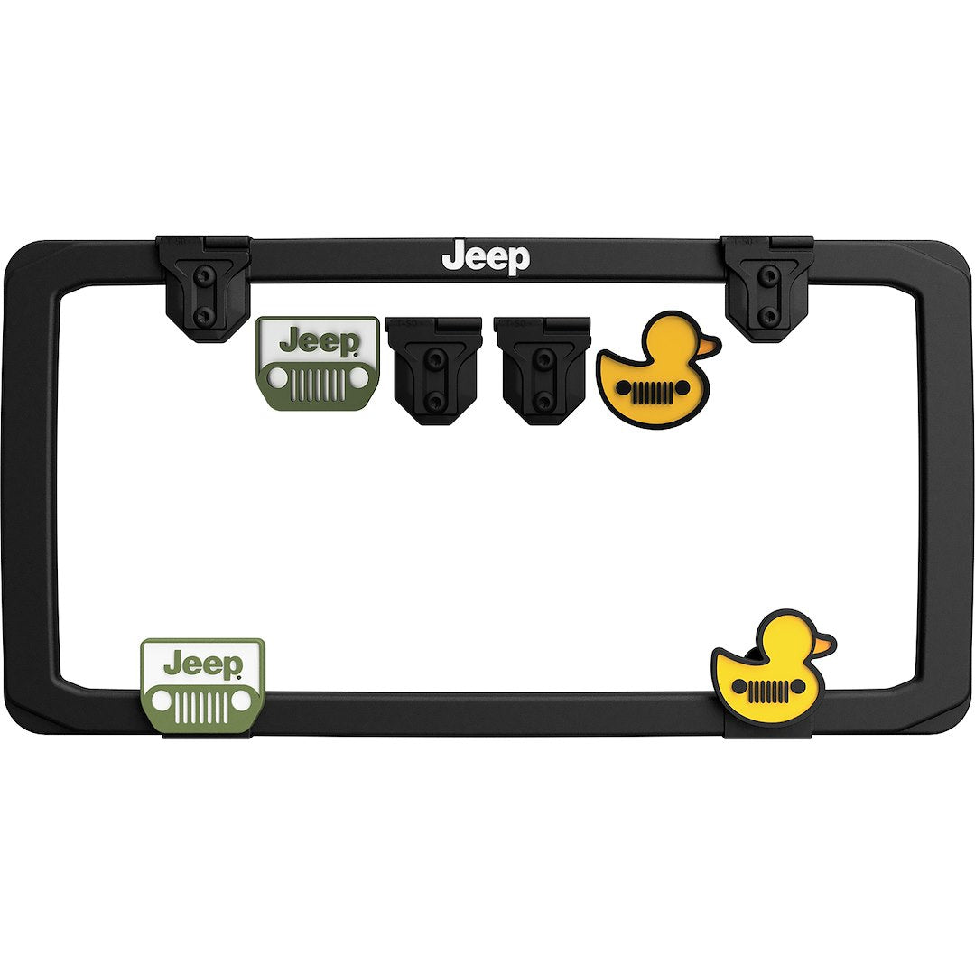 Cruiser 11055 Black Jeep License Plate Frame - image 1